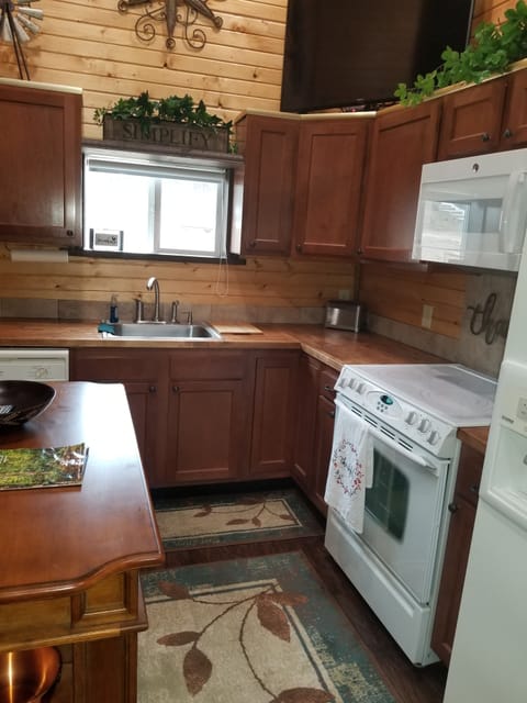 Kitchen in tiny house