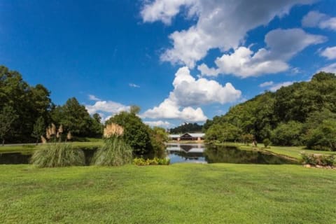 Back side of the lodge