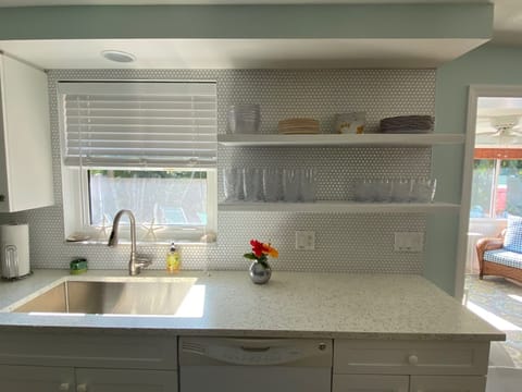 Newly remodeled kitchen