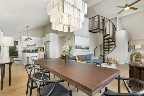 Dining room in the main house