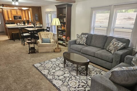 Cozy Living Area with Smart TV