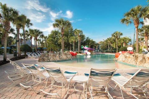 3 outdoor pools, open 9:00 AM to 10:00 PM, pool umbrellas, sun loungers