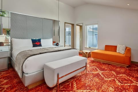 In-room safe, desk, laptop workspace, iron/ironing board