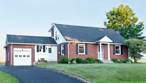 Front of the cottage