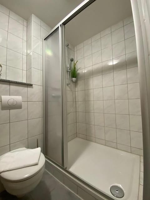 Basic Single Room | Bathroom | Shower, hair dryer, towels