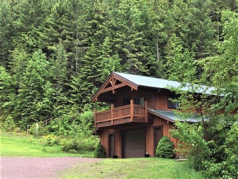 Entire house located in a secluded area in the Mission Mountains.
