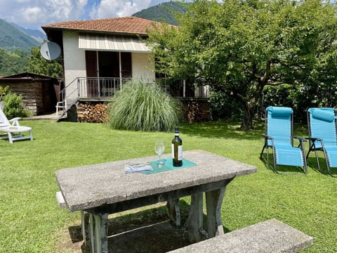 Plant, Building, Property, Furniture, Table, Window, Green, Tree, House, Cloud