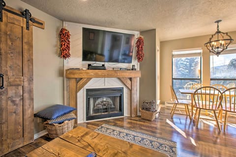 Angel Fire Vacation Rental | 3BR | 2.5BA | Stairs Required | 1,100 Sq Ft