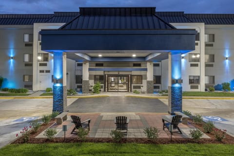 Front of property - evening/night