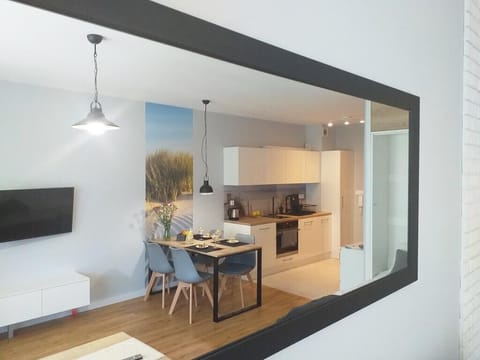 Apartment | Private kitchen | Fridge, stovetop, dishwasher, electric kettle