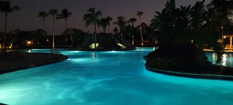 300-foot saltwater tropical pool for your relaxation.