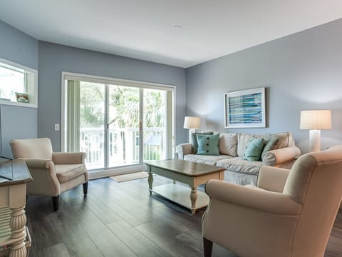 Living Room with Balcony Access at 217 Barrington Court