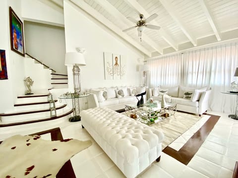 Spacious and bright living room