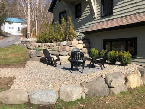 Outdoor patio for our guests!