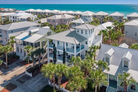 Front of home, one street from beach.