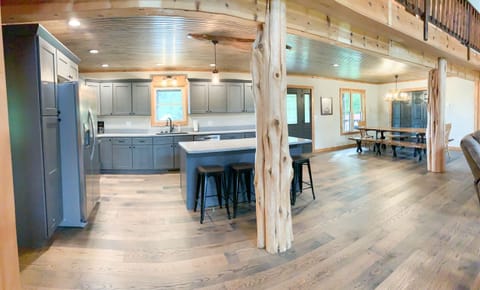 Kitchen and dining room