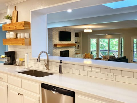 Fully stocked kitchen with brand new appliances