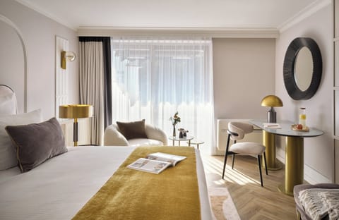 Minibar, in-room safe, desk, blackout drapes