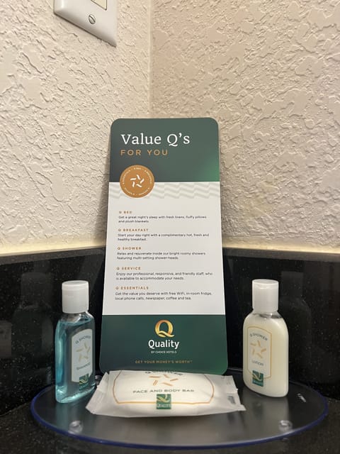 Pillowtop beds, in-room safe, blackout drapes, iron/ironing board