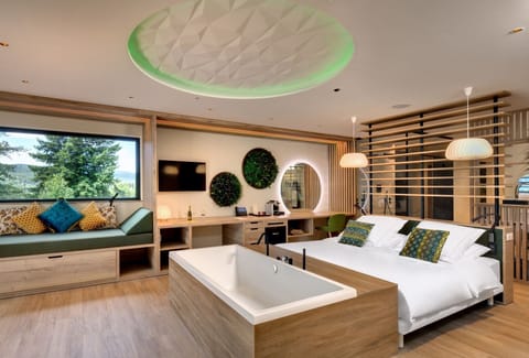 Panoramic Suite (La Costelle) | Premium bedding, minibar, in-room safe, individually decorated