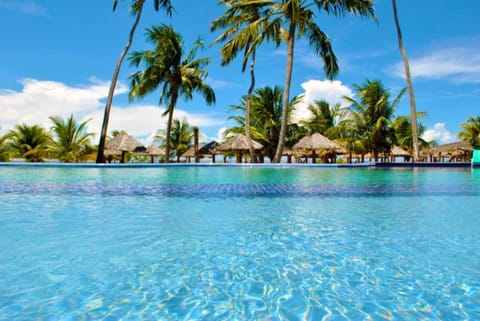Outdoor pool, free cabanas, pool umbrellas