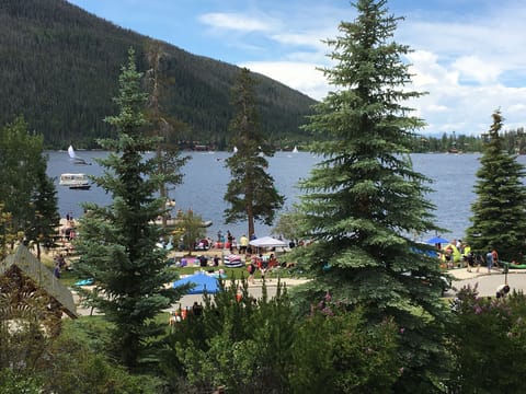 view from deck 4th of July
