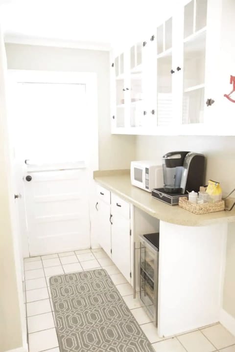 Keurig stocked with complimentary coffee