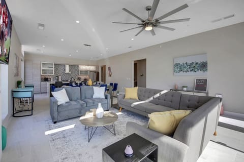 Watch the game and some good company.