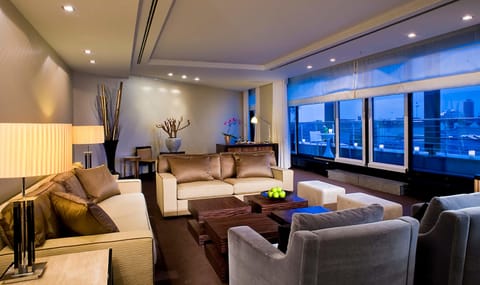 Grand Suite, Terrace | Living area | 32-inch LED TV with cable channels, TV