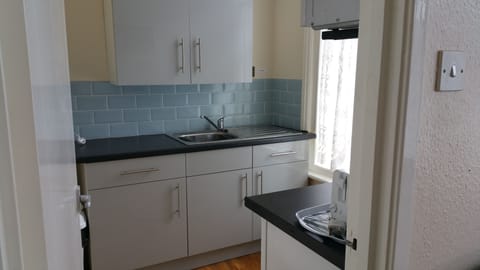 Apartment | Private kitchen | Fridge, microwave, oven, stovetop