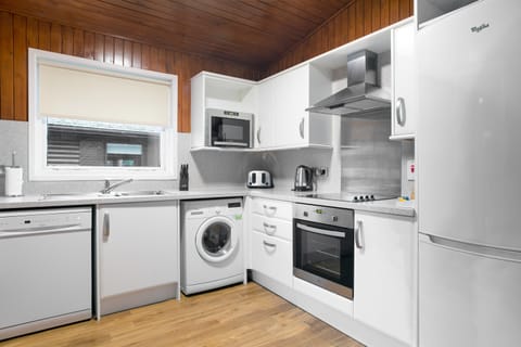 Prepare a meal in the equipped kitchen.