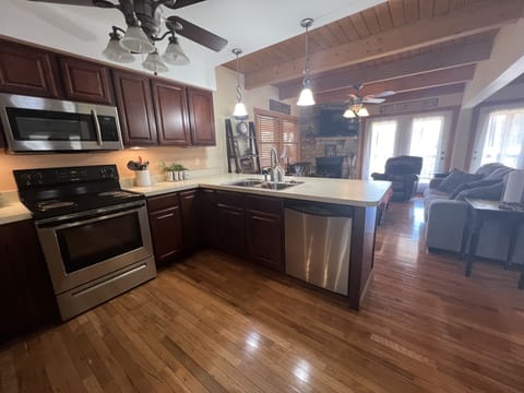 Additional view of kitchen.