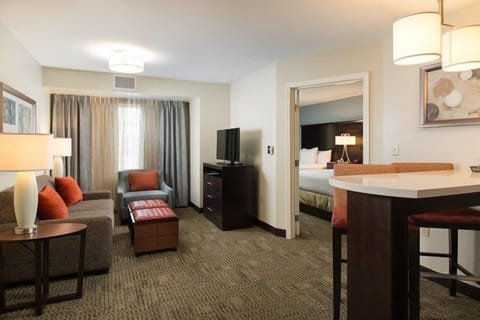 You will love the open living area.