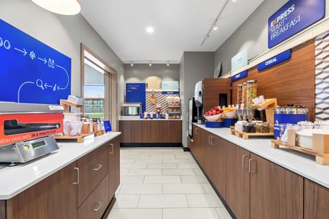 Free buffet breakfast