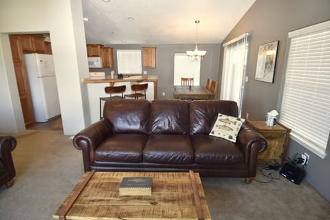 Looking toward the kitchen