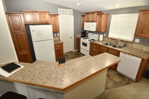 Overview of the kitchen