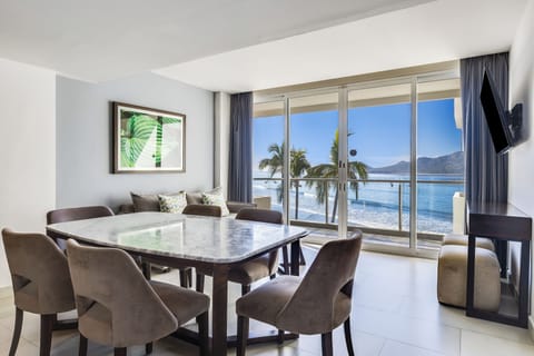 Luxury Suite, 2 Double Beds, Ocean View | In-room safe, desk, blackout drapes, iron/ironing board (on request)