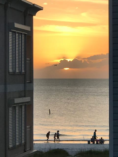 Sunset from balcony 