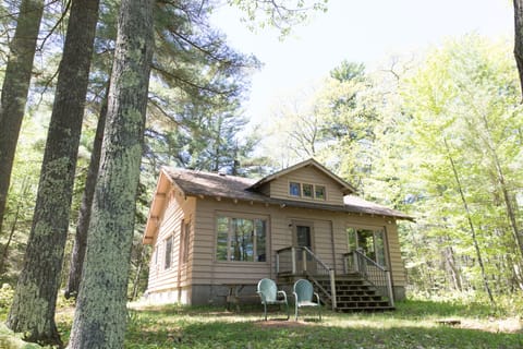 Your charming little cottage surrounded by pines, oak and birch trees