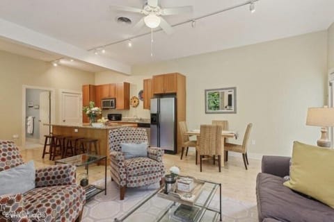 Family Room and Kitchen