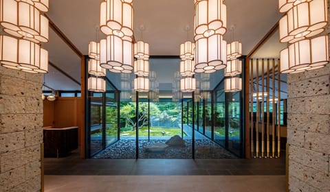 Interior entrance