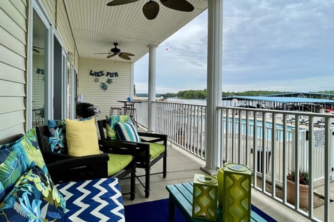 Start your day on the patio. Then walk down only 7 steps to the heated pool.