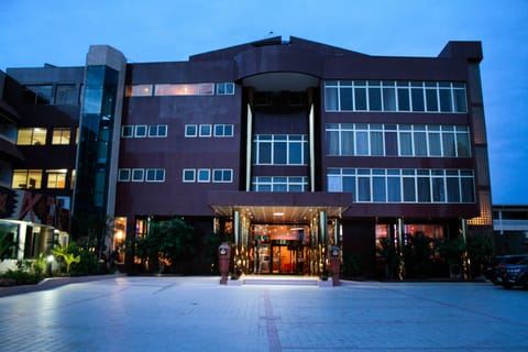 Front of property - evening/night