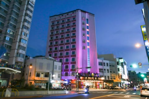 Front of property - evening/night