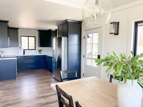 Our light, bright kitchen.
