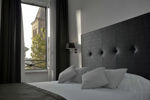 Deluxe Quadruple Room, 1 King Bed | View from room