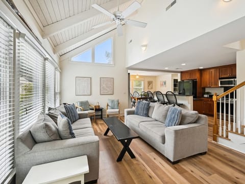 Living Room, Kitchen and Dining Area at 11 Myrtle Lane