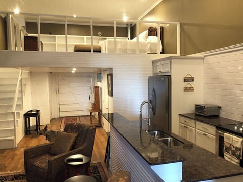 Living Room Kitchen and Loft