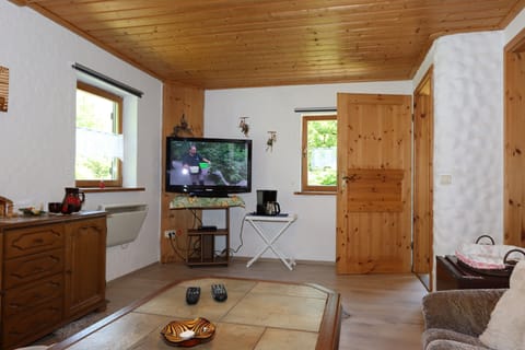 Double Room | Living area | 42-inch TV with satellite channels