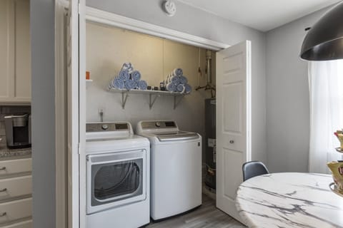Complimentary use of washer and dryer during your stay